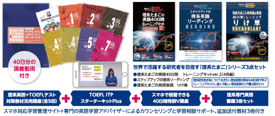 理系英語とTOEFL｜東京科学大学つばめ生活協同組合（理工学系）受験生