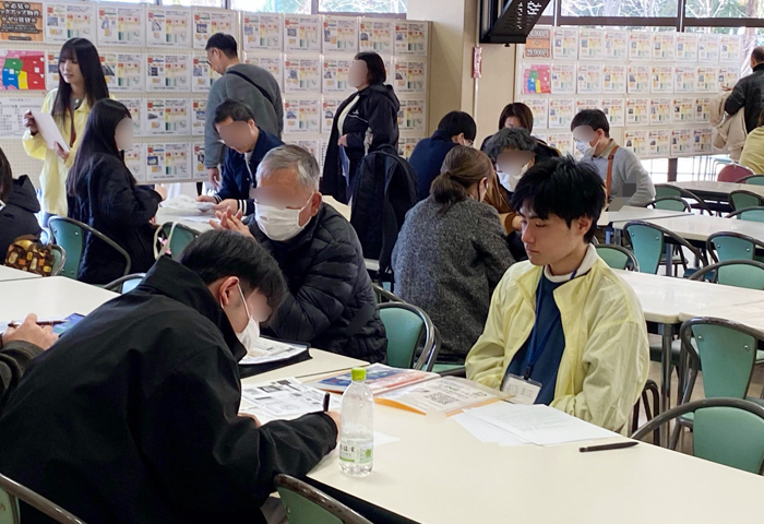 アパートの見学へ